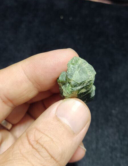 Green Diopside Crystal 22 Grams