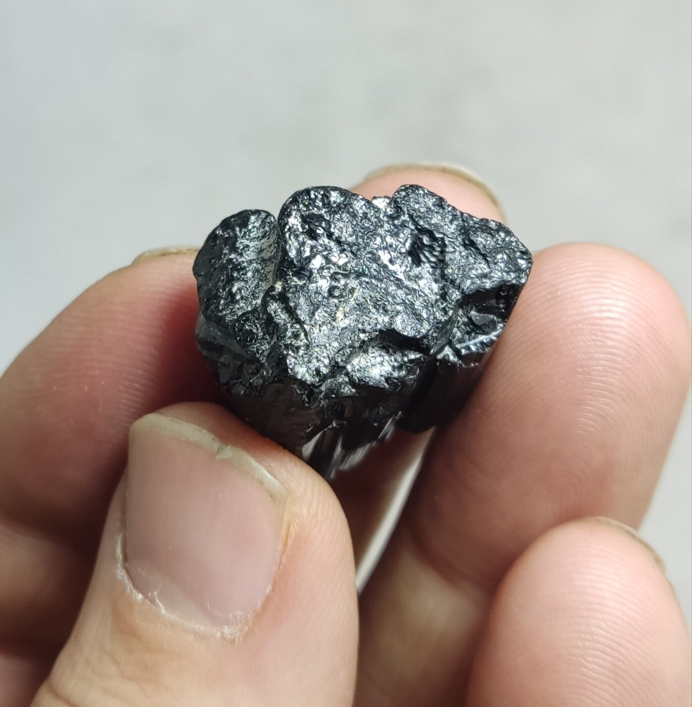 An amazing specimen of black tourmaline cluster 15 grams