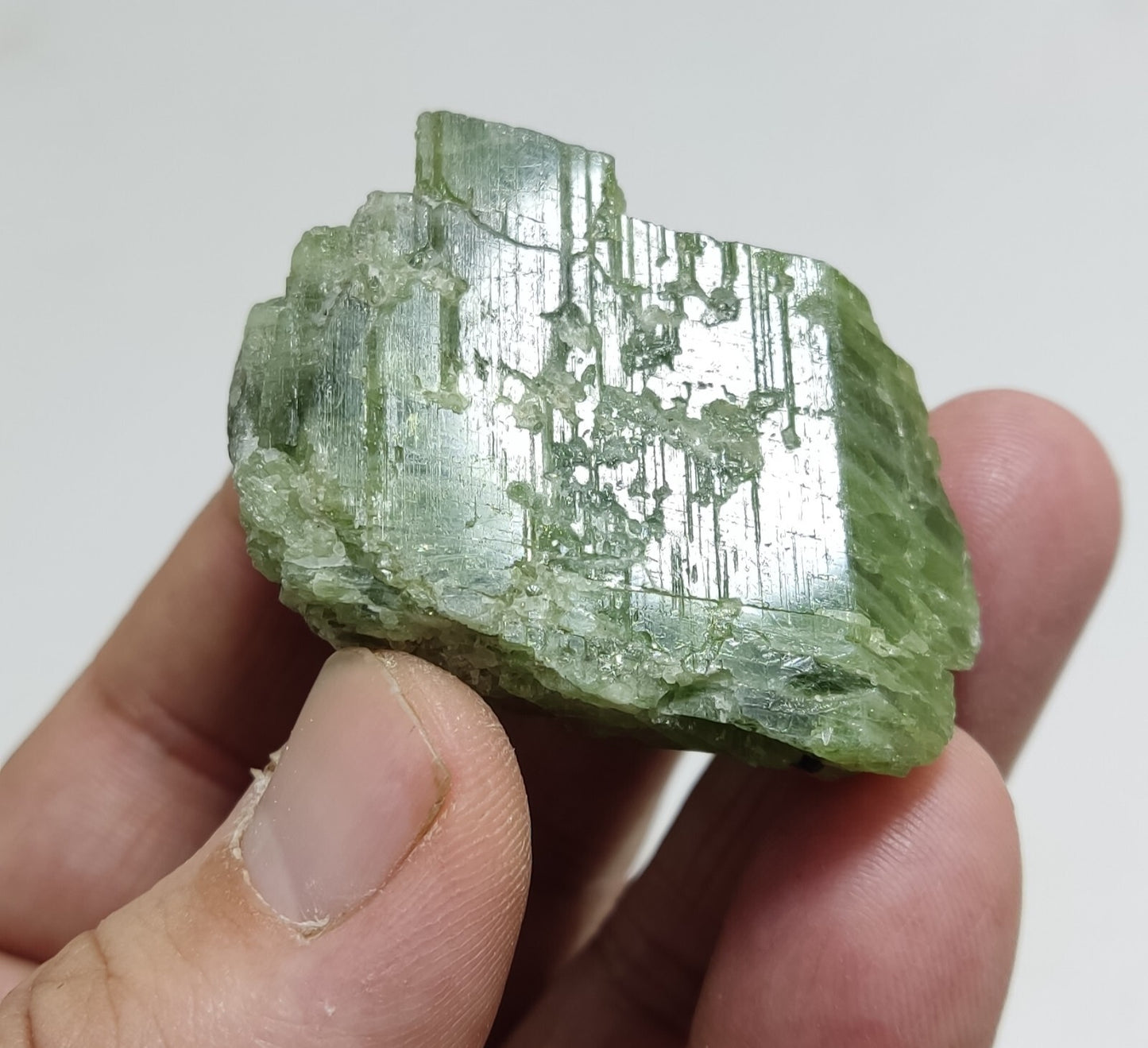 An amazing specimen of diopside crystal 71 grams