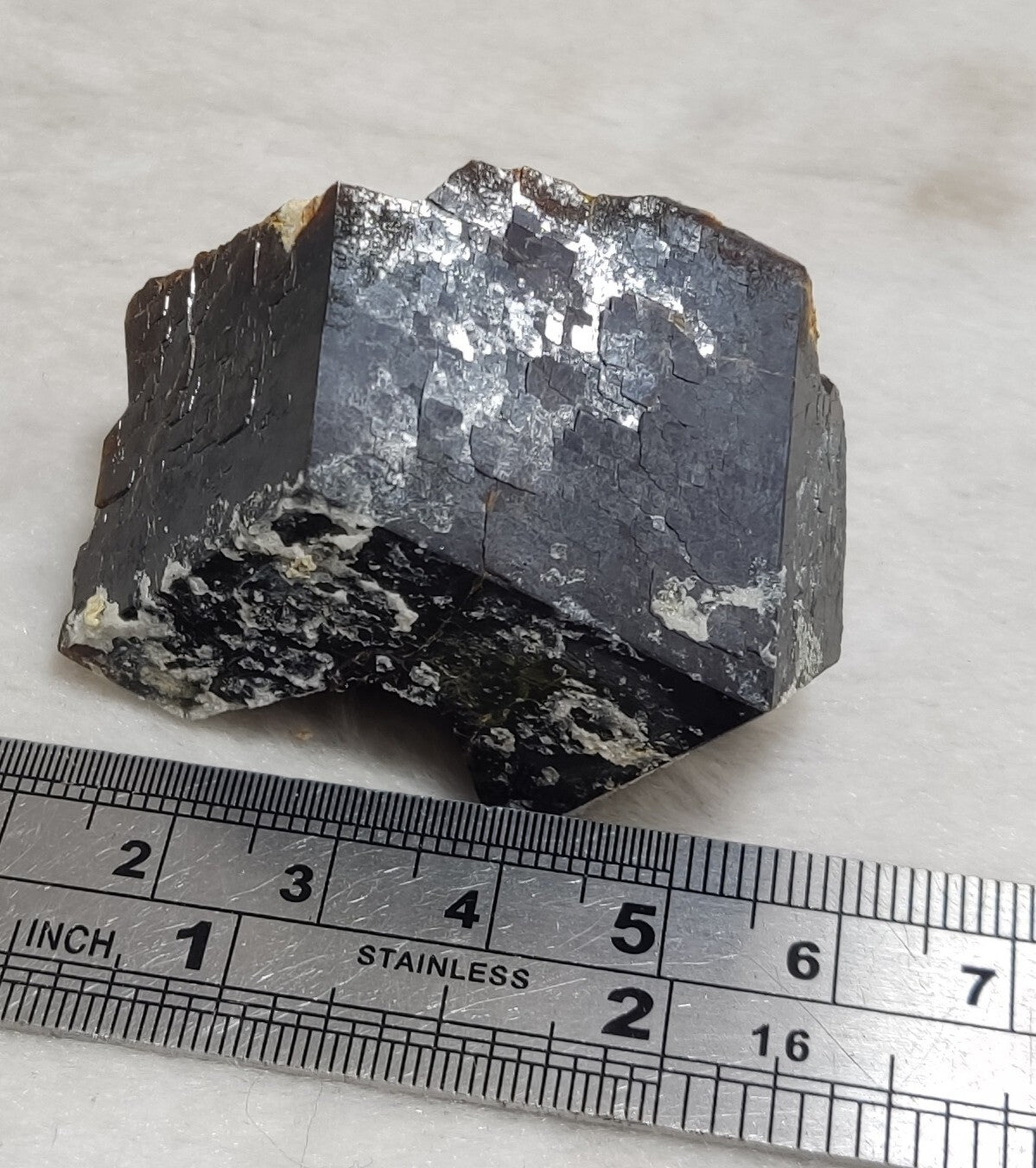 An Aesthetic specimen of andradite garnet crystal 19 grams