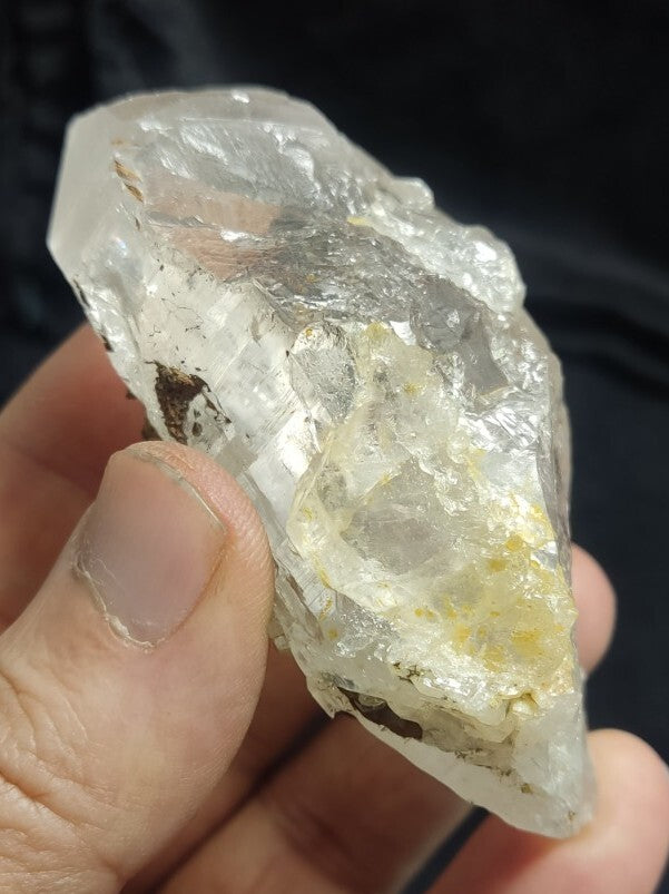 Natural terminated Quartz with Siderite  167 grams