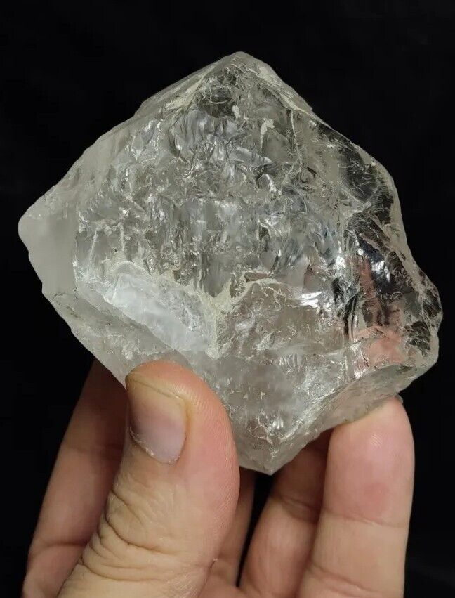 Natural Transparent Terminated Skeletal Like Quartz  397 grams