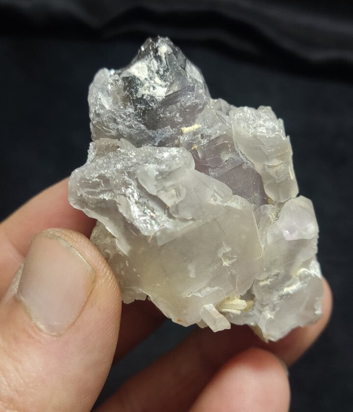 Natural Etched Terminated Smoky Quartz Amethyst 74 grams