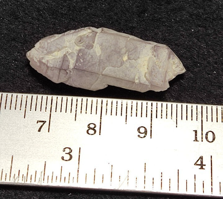 Miniature Etched Natural Amethyst Double Terminated 5 grams