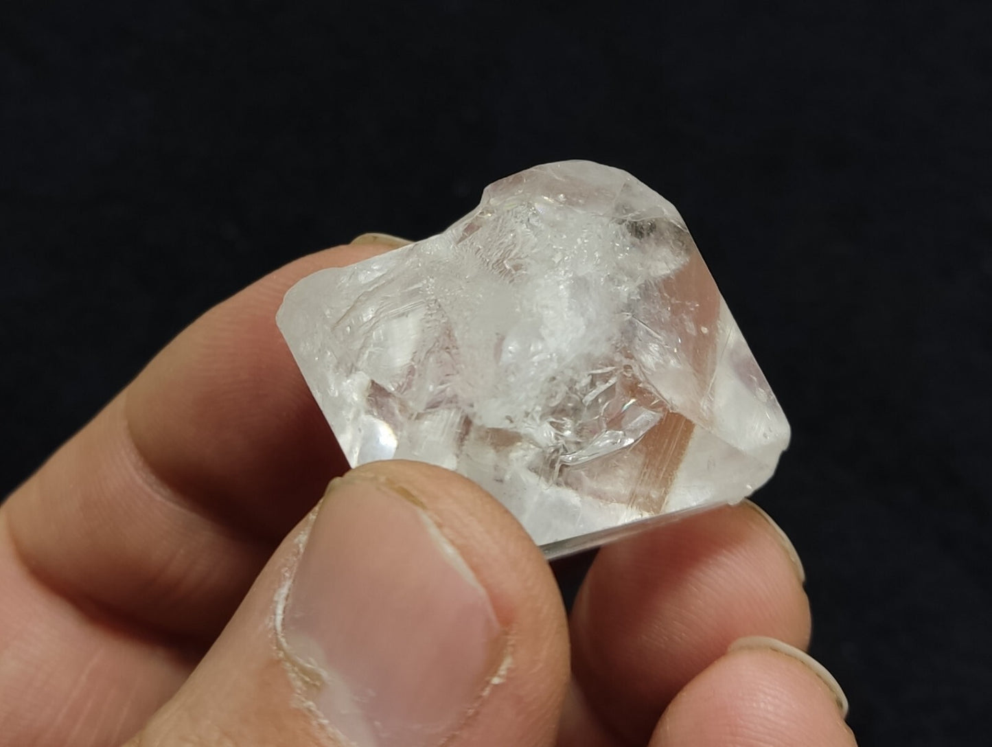 An Aesthetic gemmy double terminated Quartz crystal 30 grams