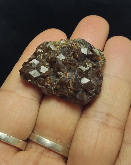 Natural Andradite Garnets Cluster 33 grams