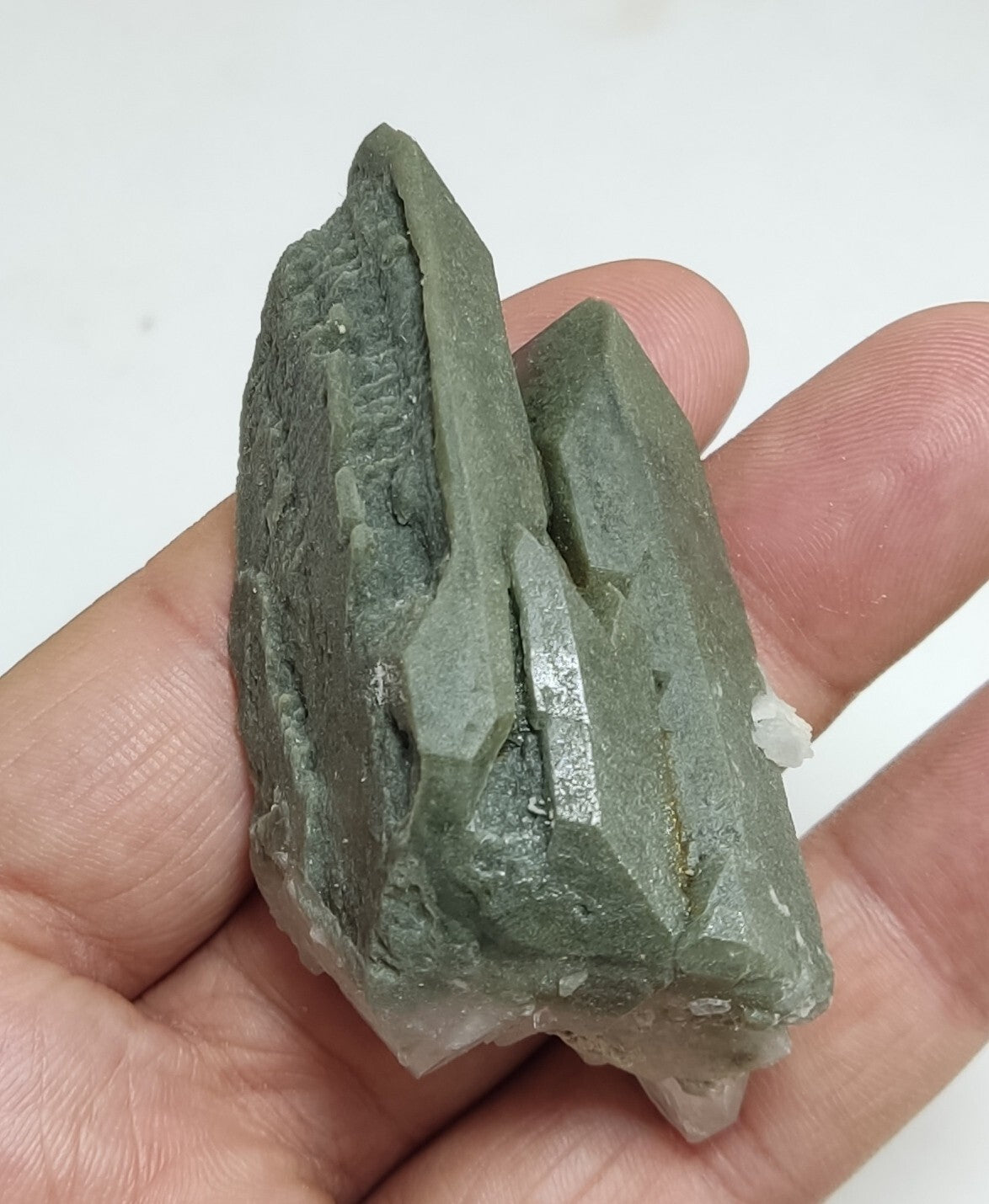 An Aesthetic Natural beautifully terminated Chlorite Quartz specimen 69 grams