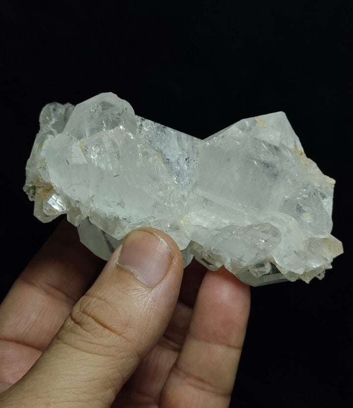Natural Faden quartz Cluster 278 grams