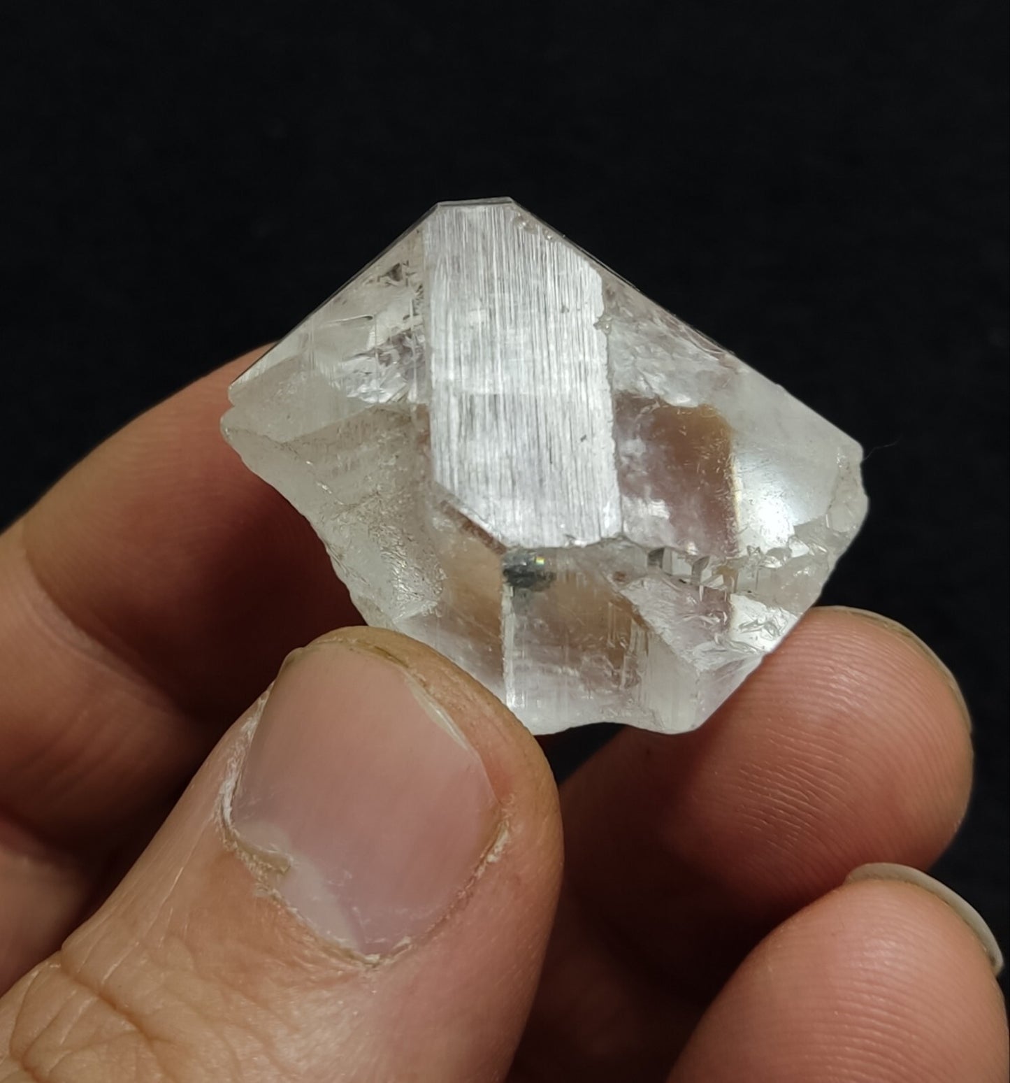 An Aesthetic gemmy double terminated Quartz crystal 30 grams