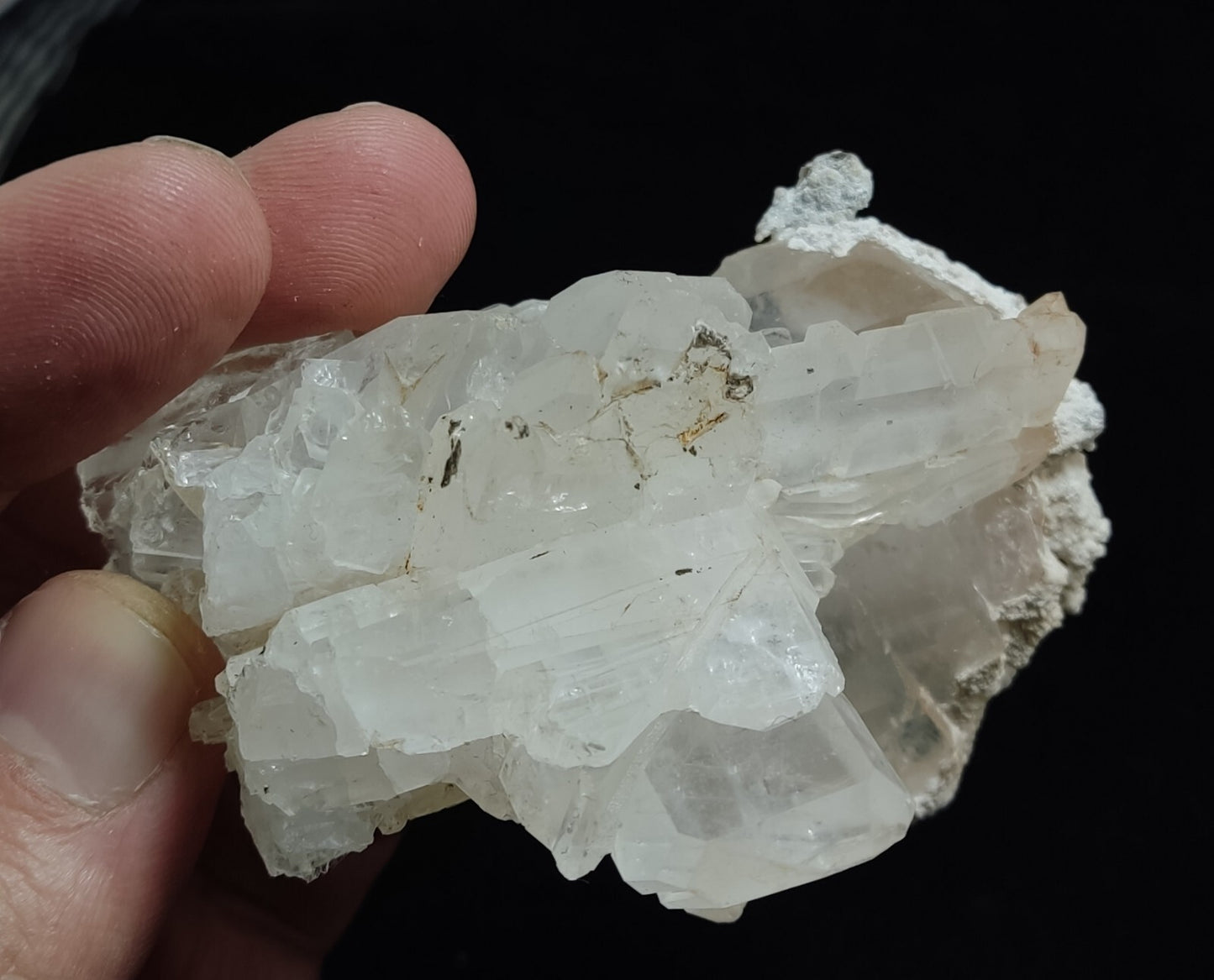 An Aesthetic terminated Quartz cluster 155 grams