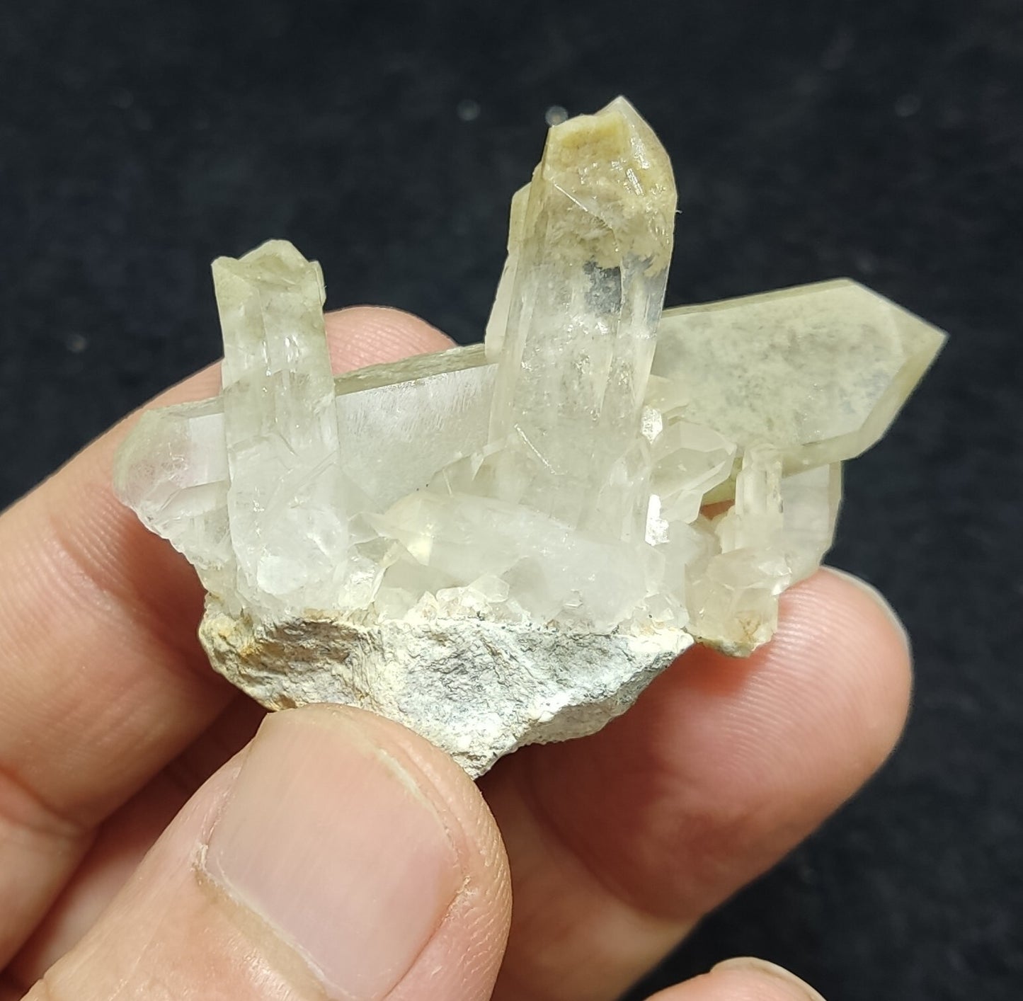 An Aesthetic specimen of chlorite quartz 26 grams