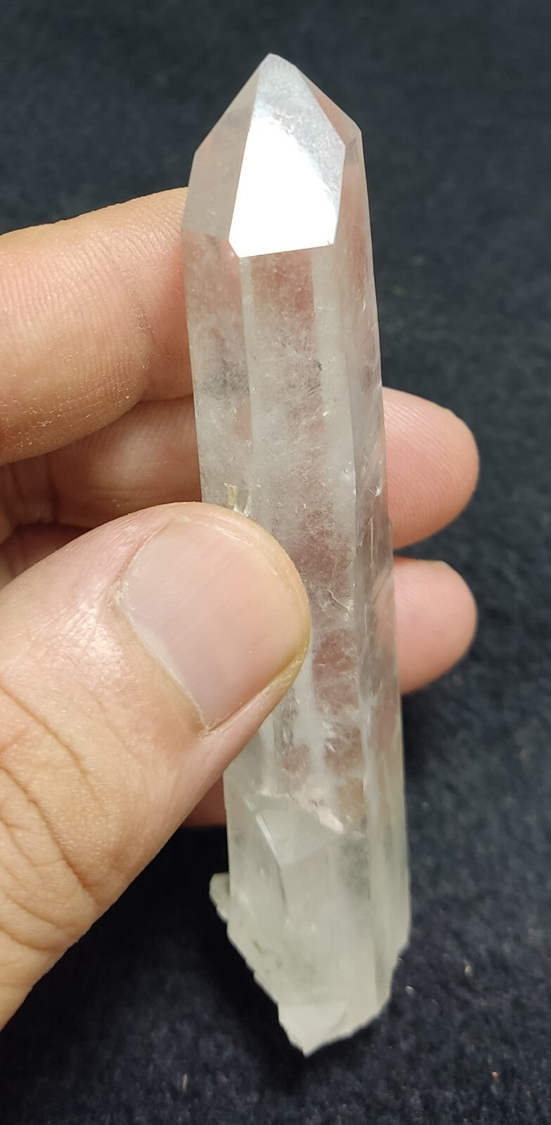 An Aesthetic terminated faden Quartz crystal 58 grams