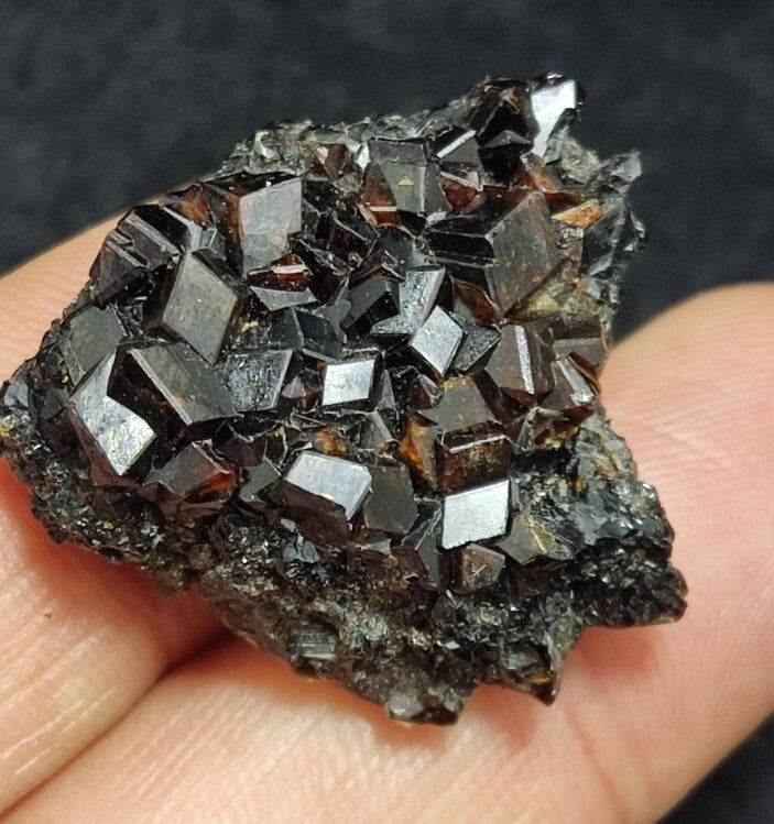 Thumbnail Natural Andradite Garnets Cluster 15 grams