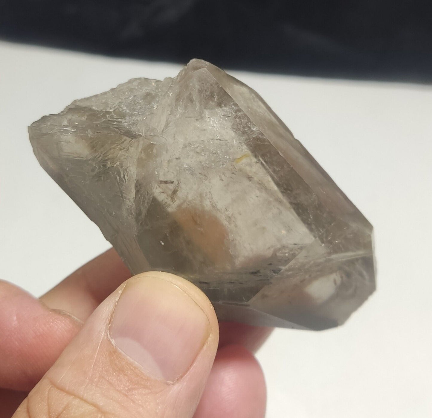 An Aesthetic Naturally terminated specimen of Smoky Quartz 98 grams