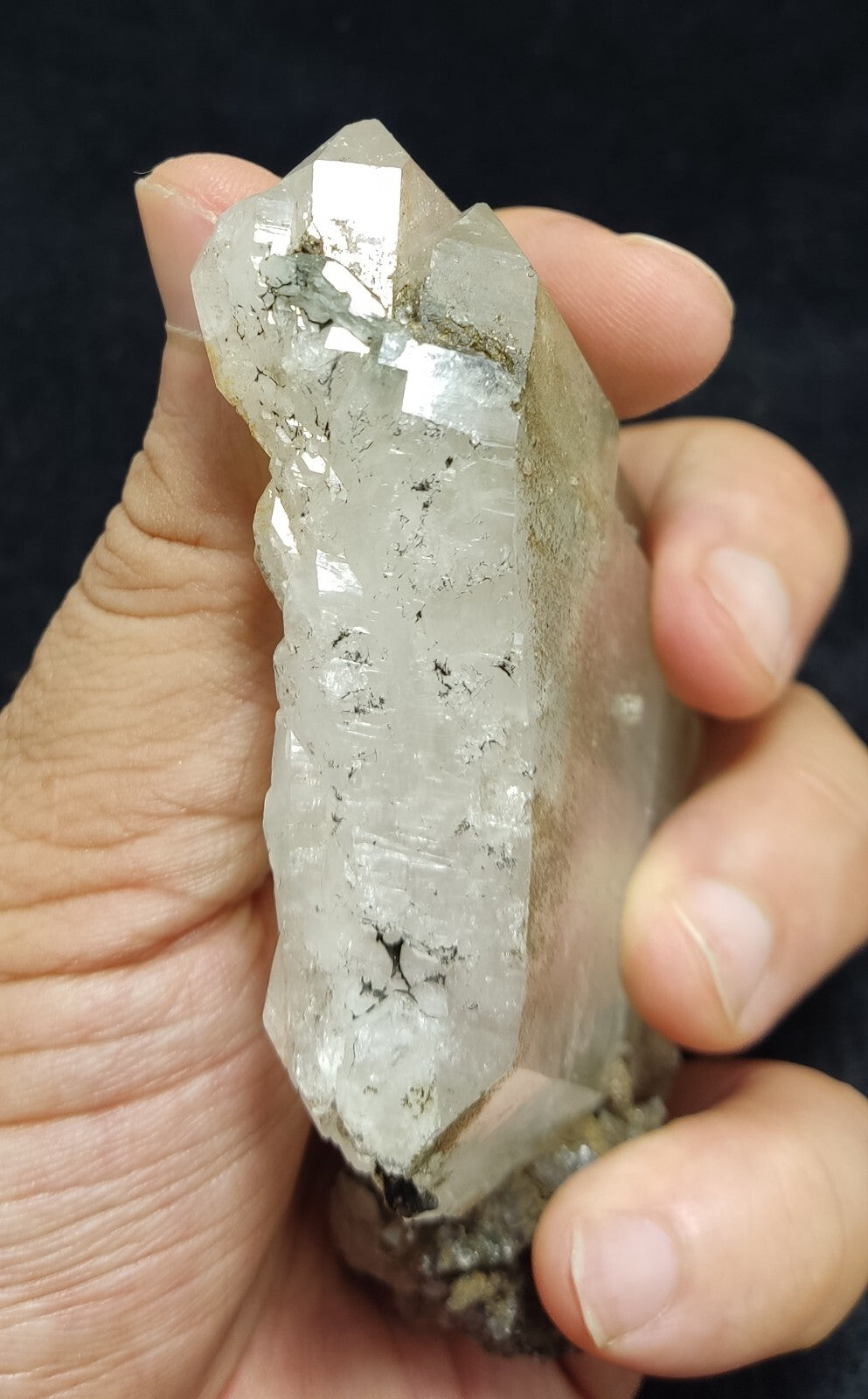 An Aesthetic terminated specimen of chlorite Quartz 211 grams