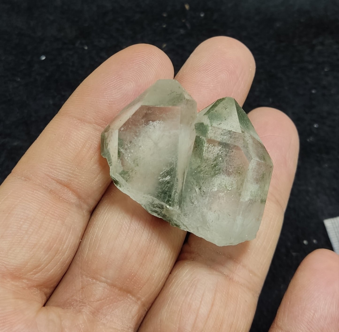 A very Aesthetic Natural beautifully terminated Chlorite Quartz 32 grams