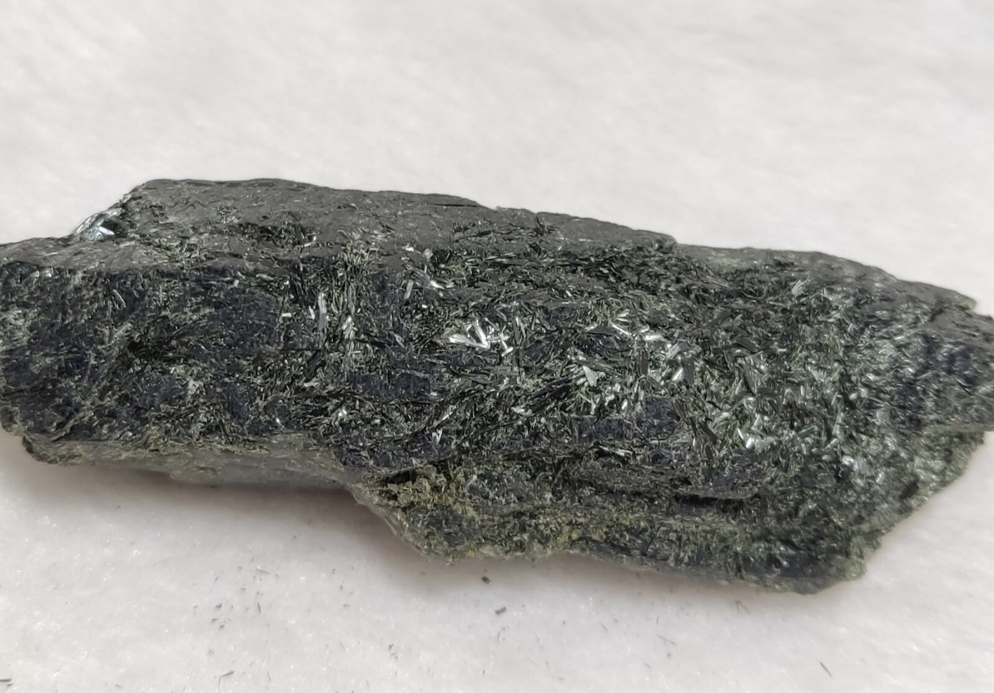 An Aesthetic Natural terminated Chlorite Quartz crystal specimen 42 grams