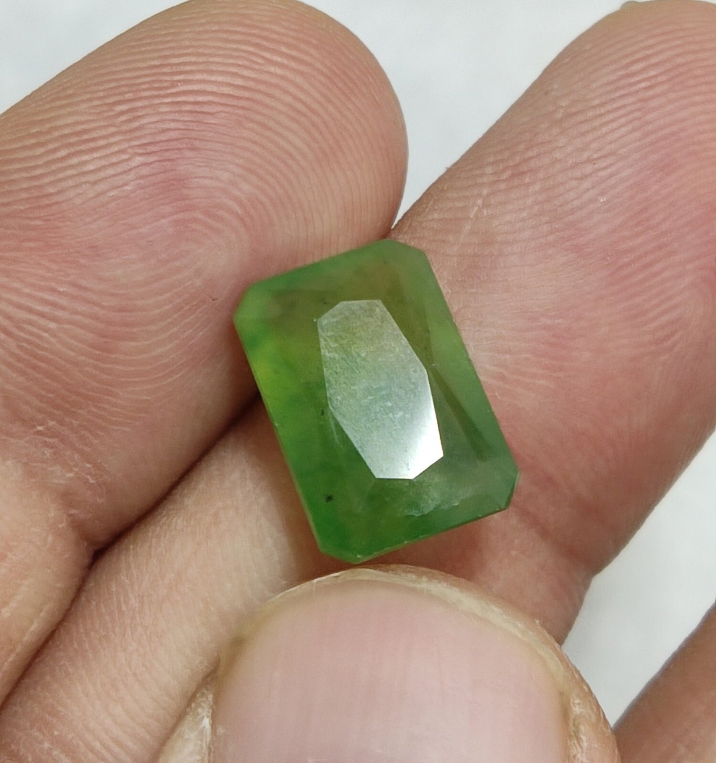 105 Carats faceted hydrogrossular vesuvianite gems