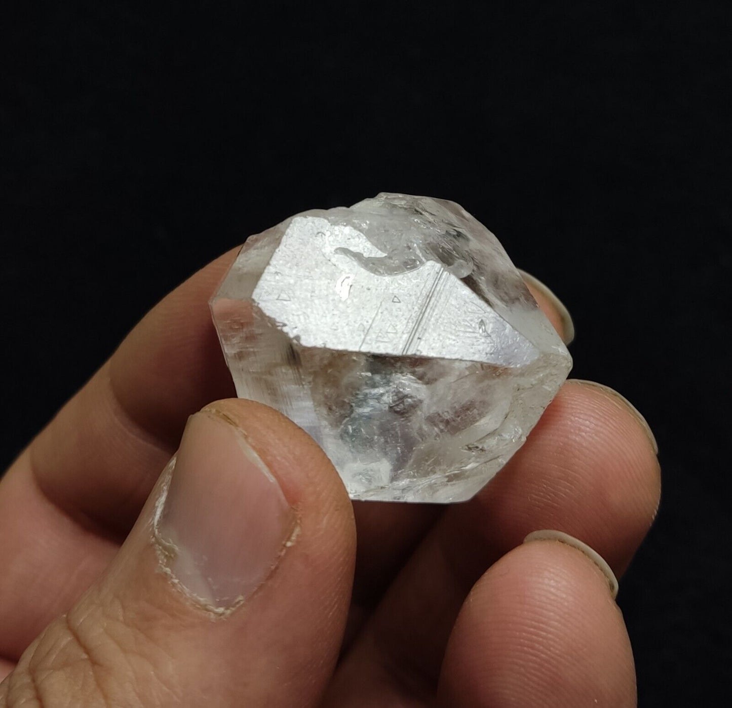 An Aesthetic gemmy double terminated Quartz crystal 30 grams