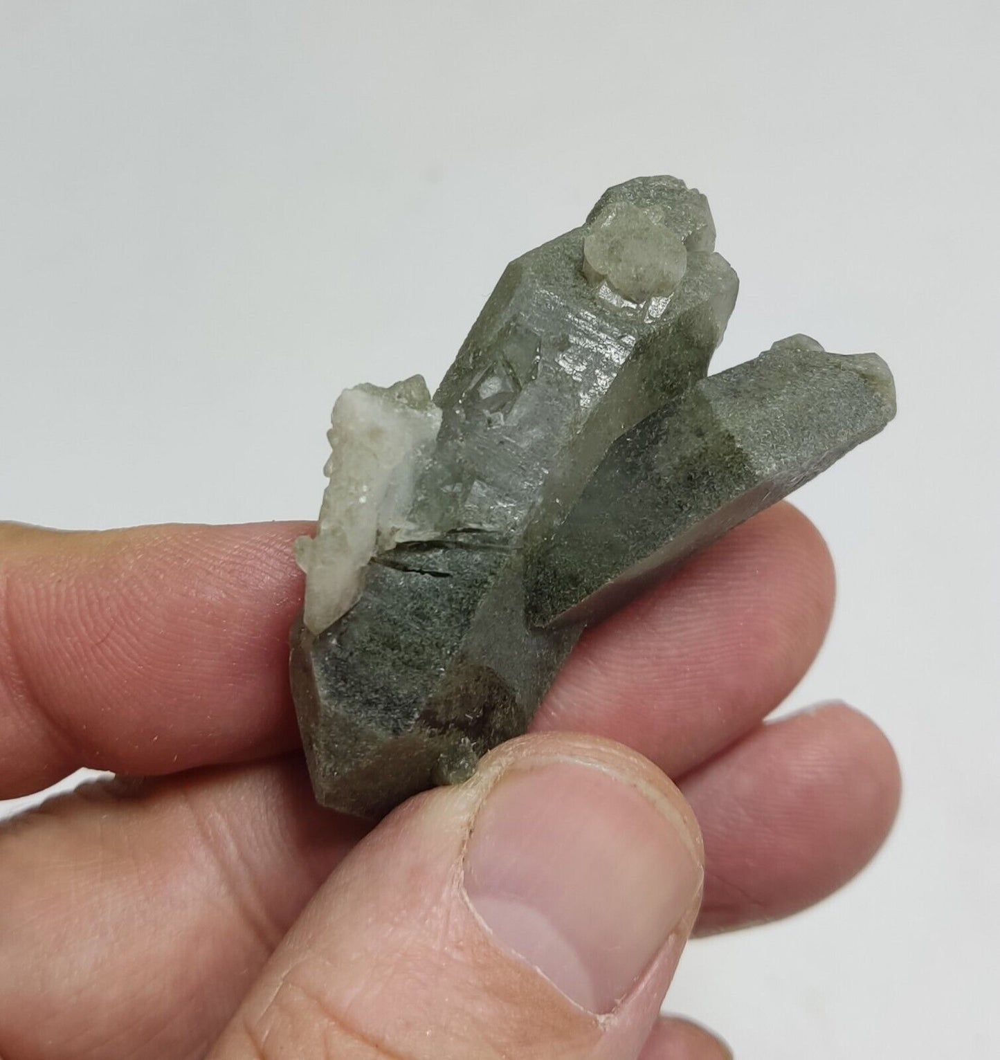 An Aesthetic Natural beautifully terminated Chlorite Quartz specimen 26 grams