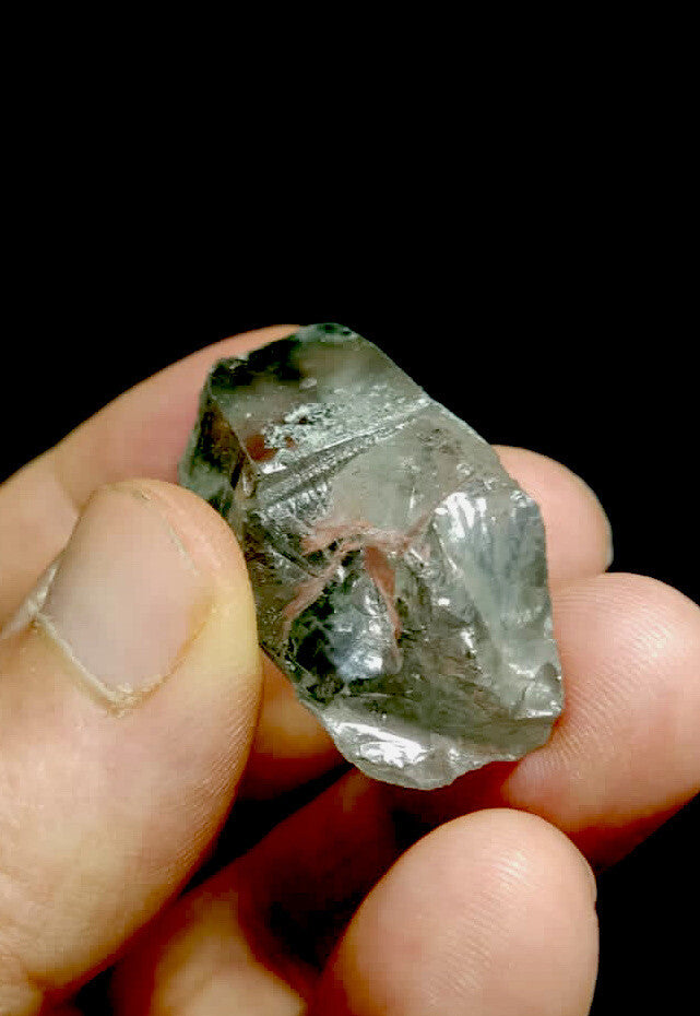 Natural Chlorite Quartz Crystal 21 Grams