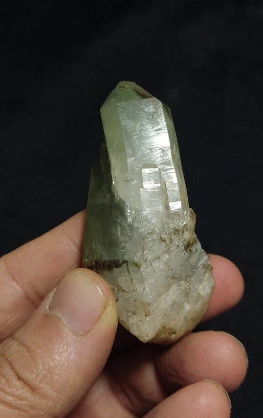 Natural Chlorite Quartz Crystal 65 Grams.