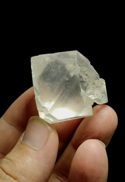 Double Terminated Transparent Natural Quartz Crystal 41 grams