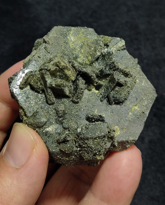 An Aesthetic Natural terminated epidote crystal specimen 205 grams