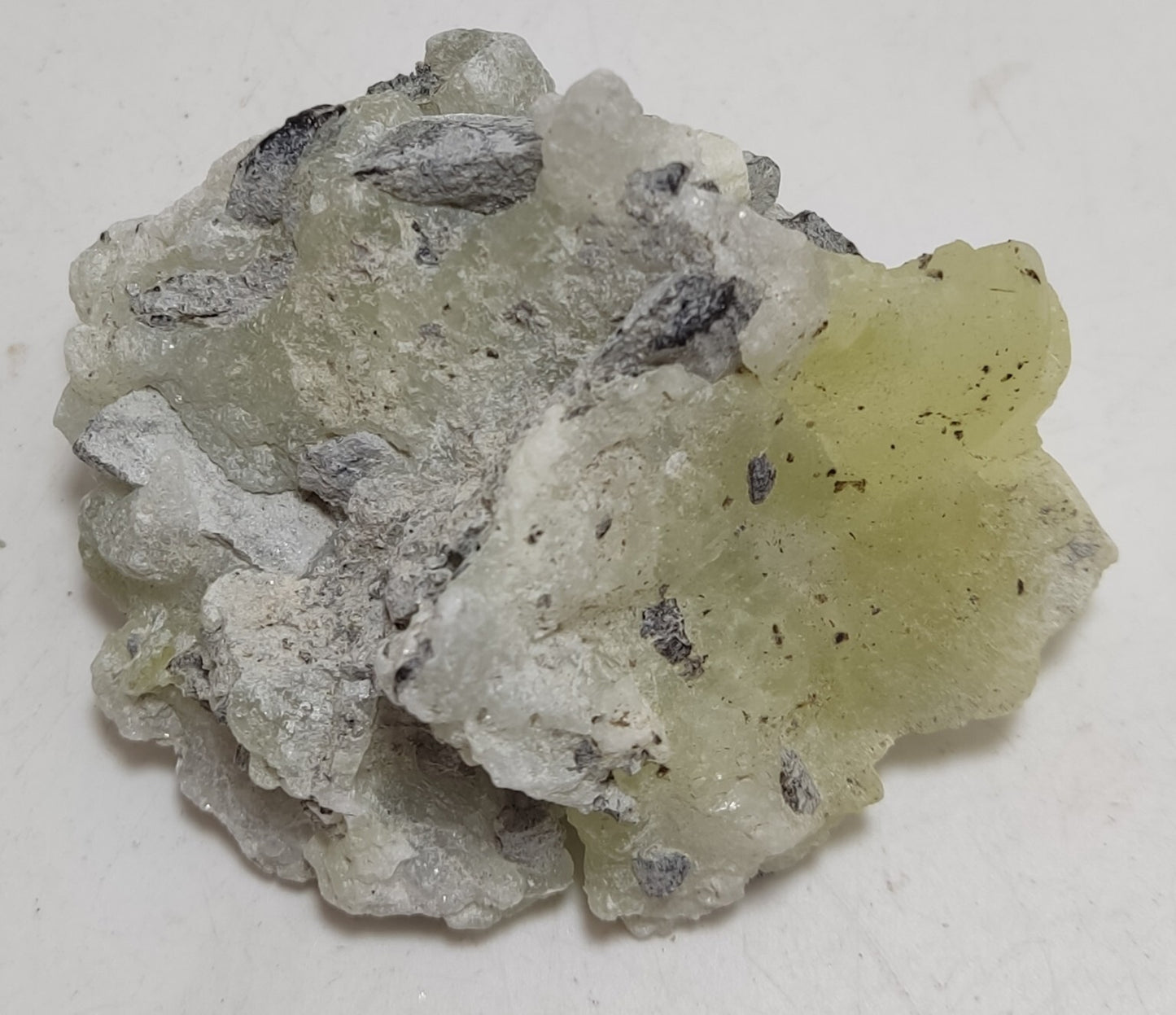 An Aesthetic Natural specimen of brucite with chromite 75 grams