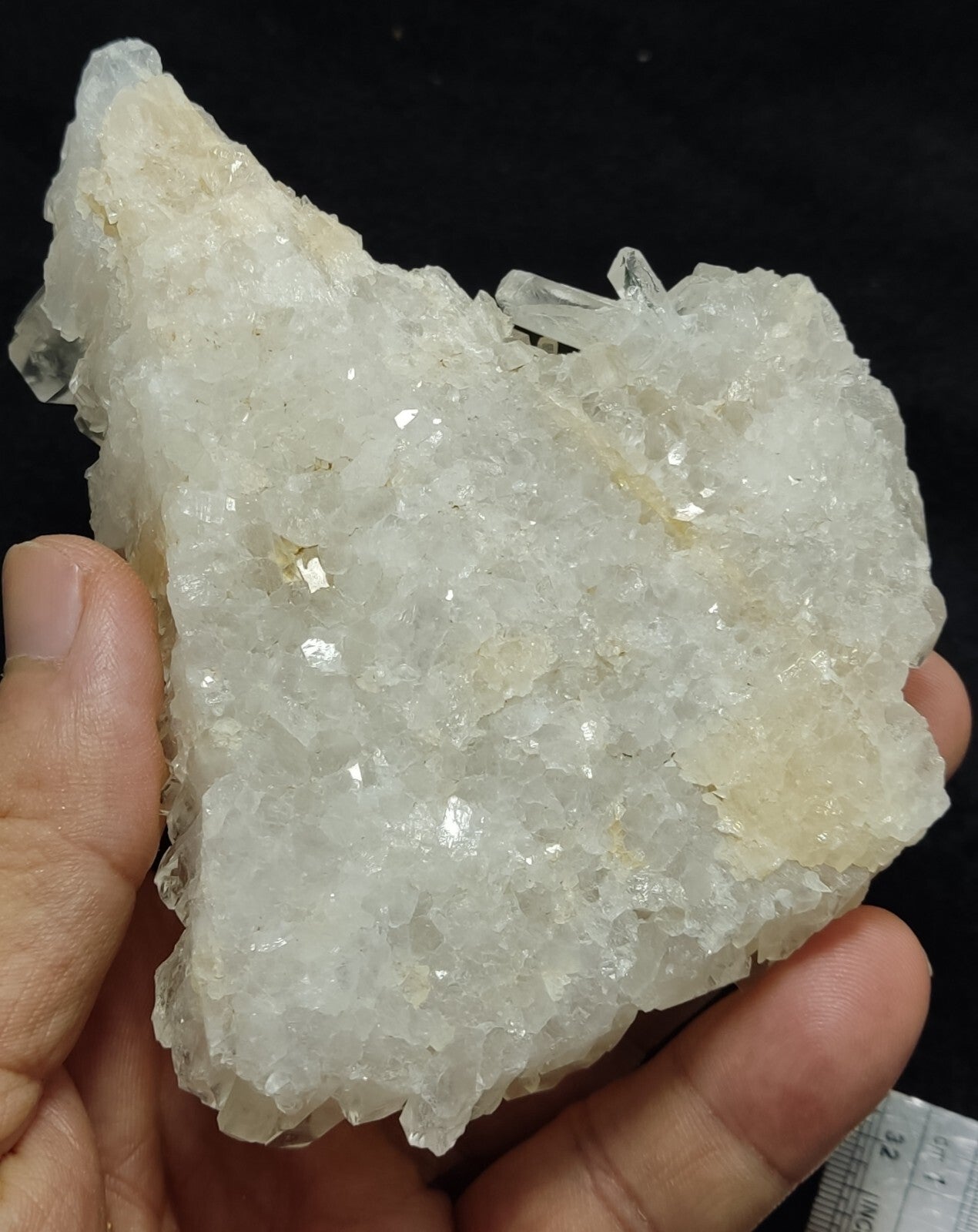 An Aesthetic terminated specimen of Quartz cluster 262 grams