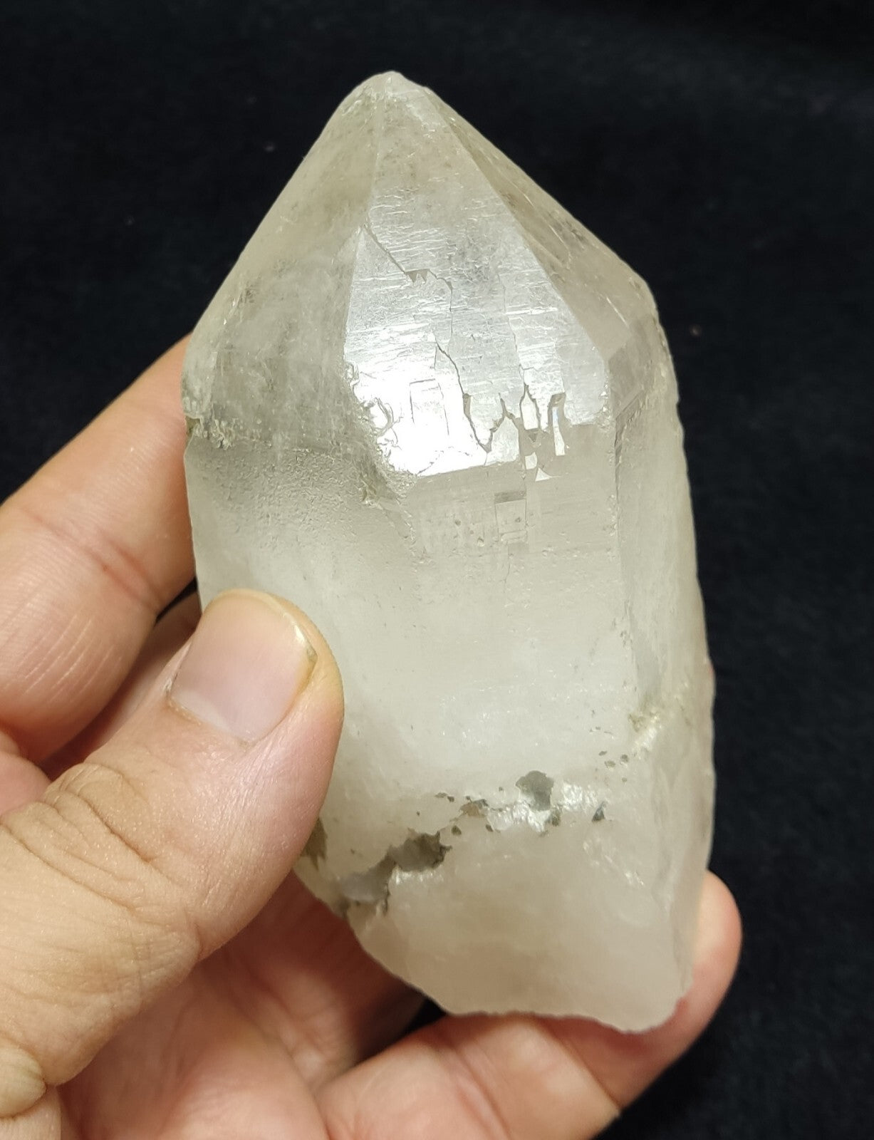 An Aesthetic Natural beautifully terminated Quartz specimen 334 grams