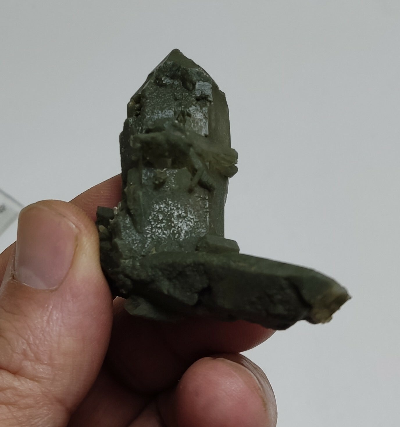 A very Aesthetic Natural beautifully terminated Chlorite Quartz crystal 32 grams