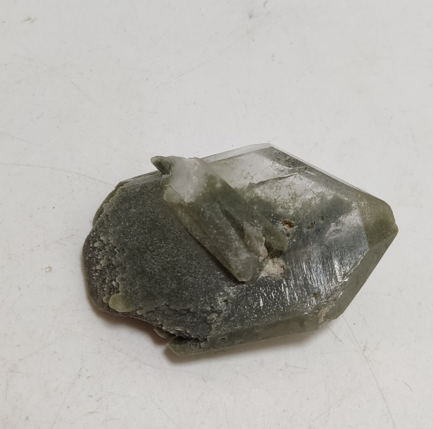 An Aesthetic Natural beautifully terminated Chlorite Quartz specimen 34 grams