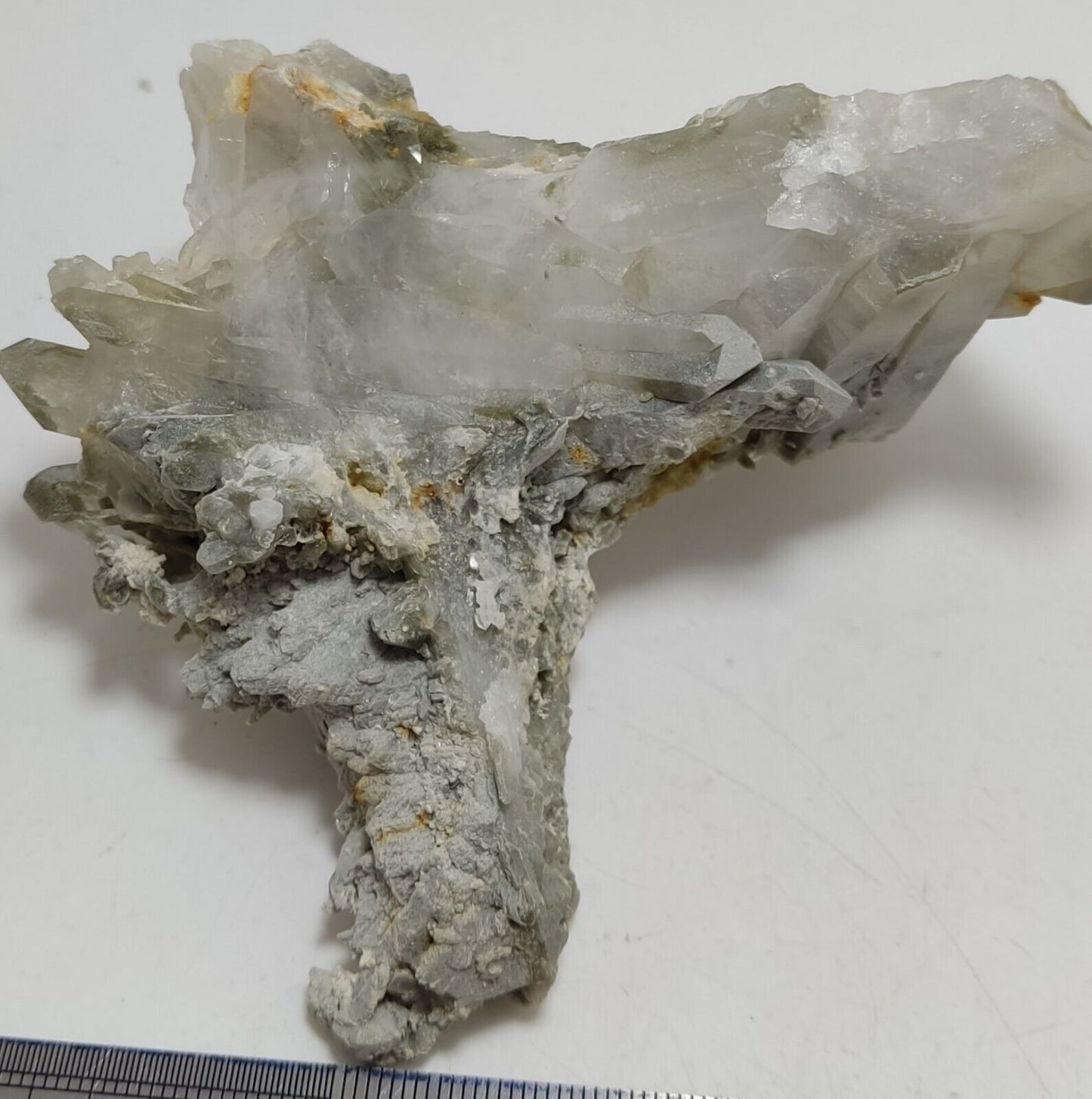 An Aesthetic Natural terminated chlorite Quartz specimen 210 grams