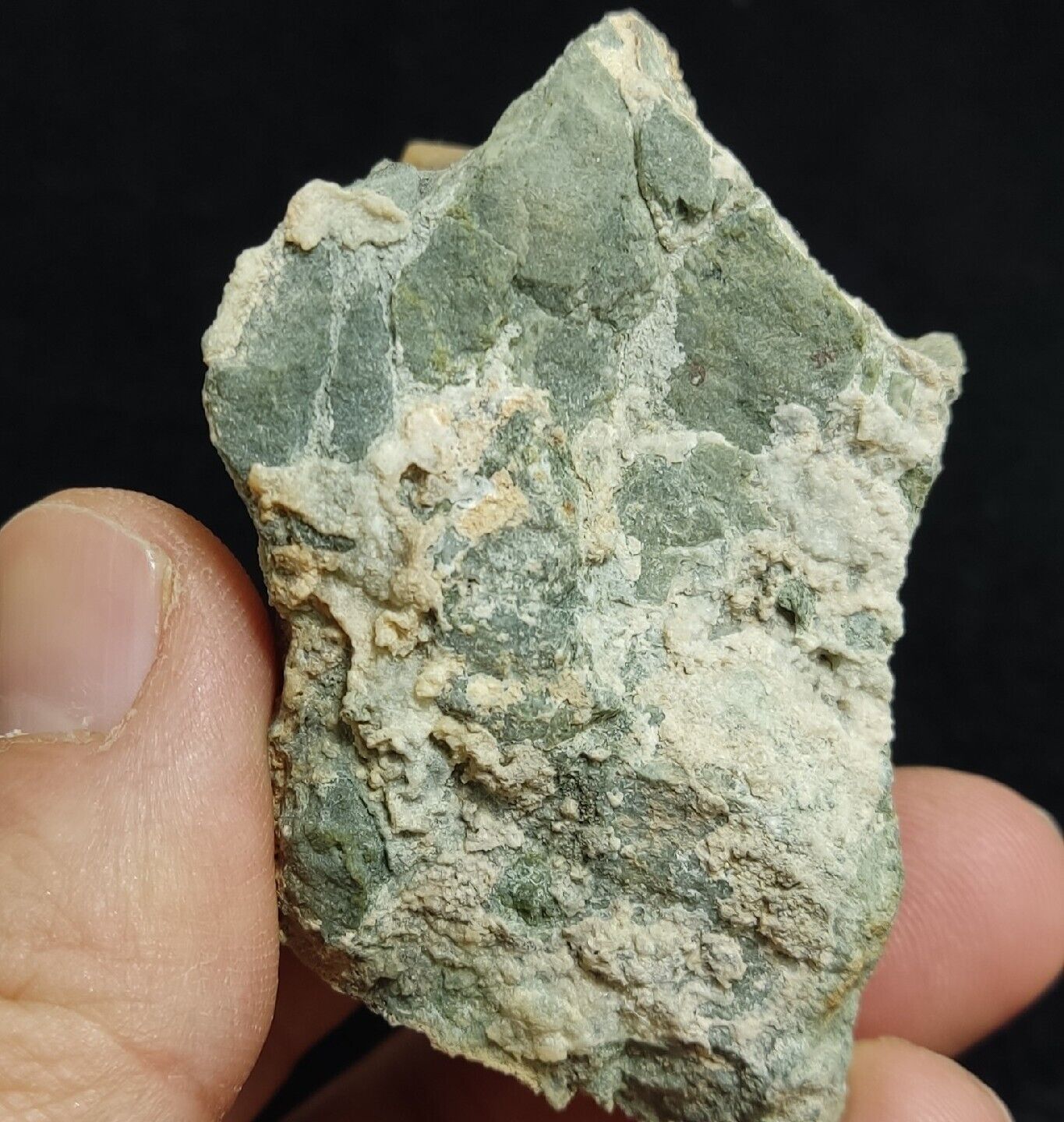 Amphibole quartz crystal on matrix 93 grams
