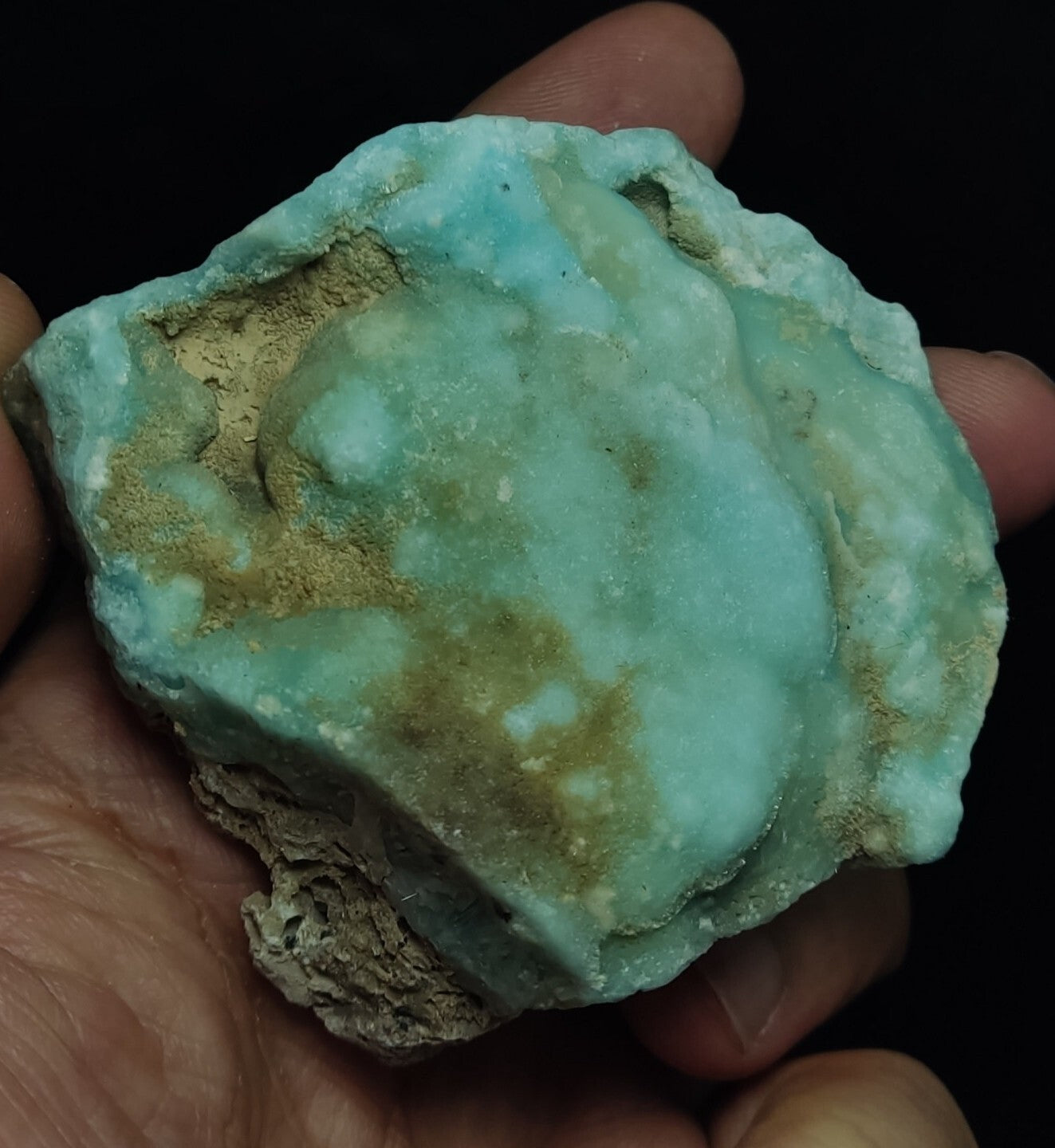 Natural Blue Aragonite 178 grams