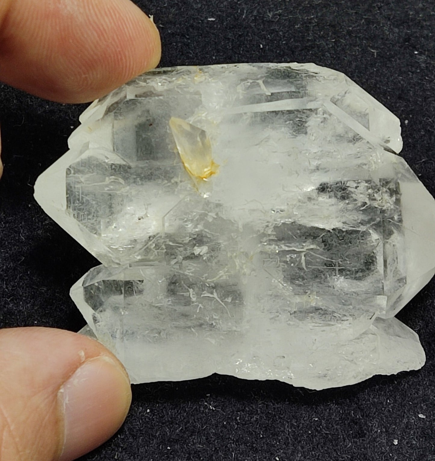 An Aesthetic terminated faden Quartz specimen 55 grams