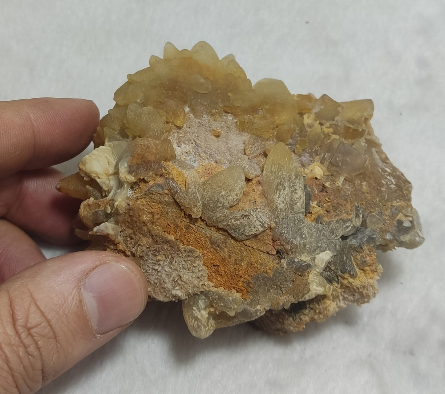An amazing specimen of calcite 294 grams