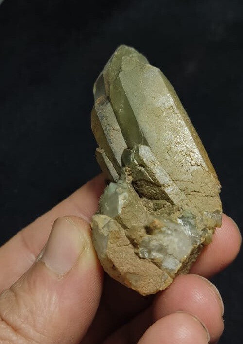 Natural Chlorite Quartz Crystal 65 Grams.