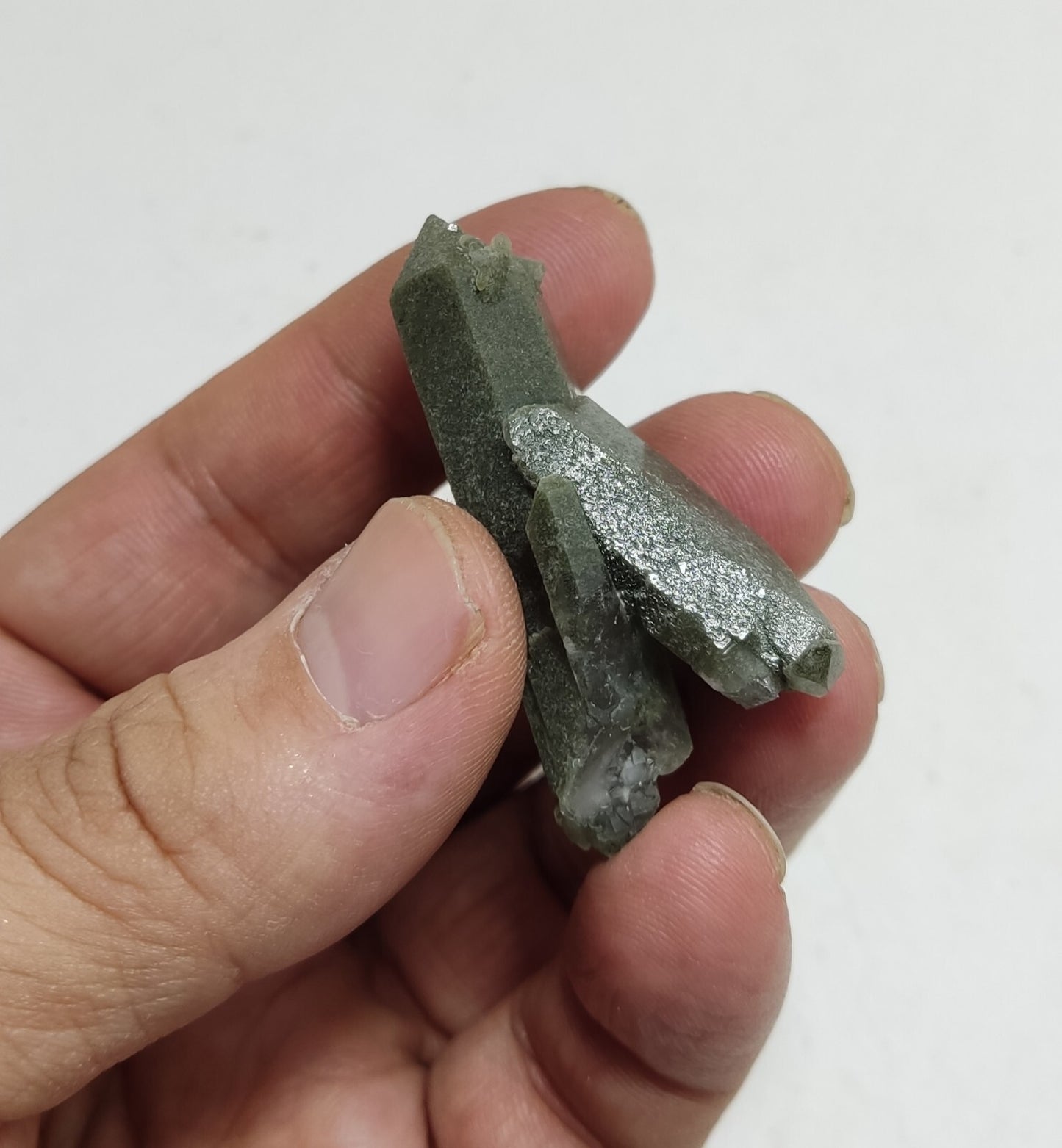 An Aesthetic Natural beautifully terminated Chlorite Quartz specimen 26 grams