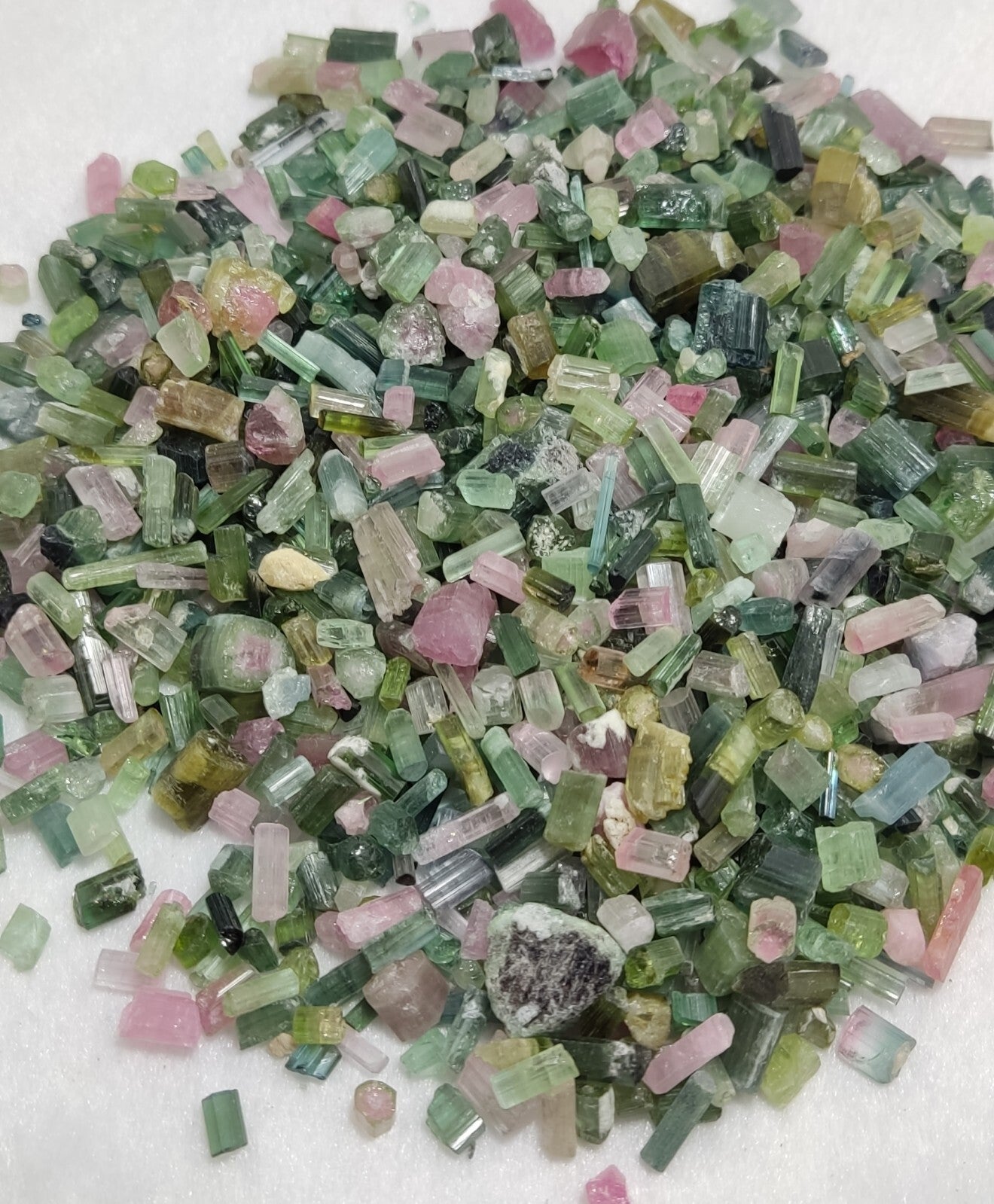 250 grams Tourmaline crystals