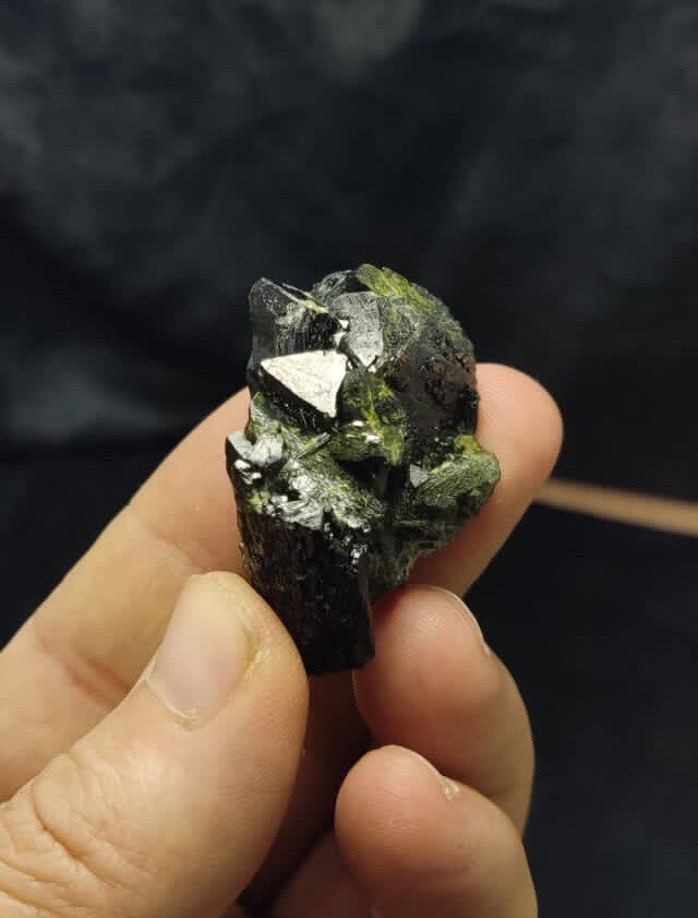 Natural Epidote Crystal 32 Grams.