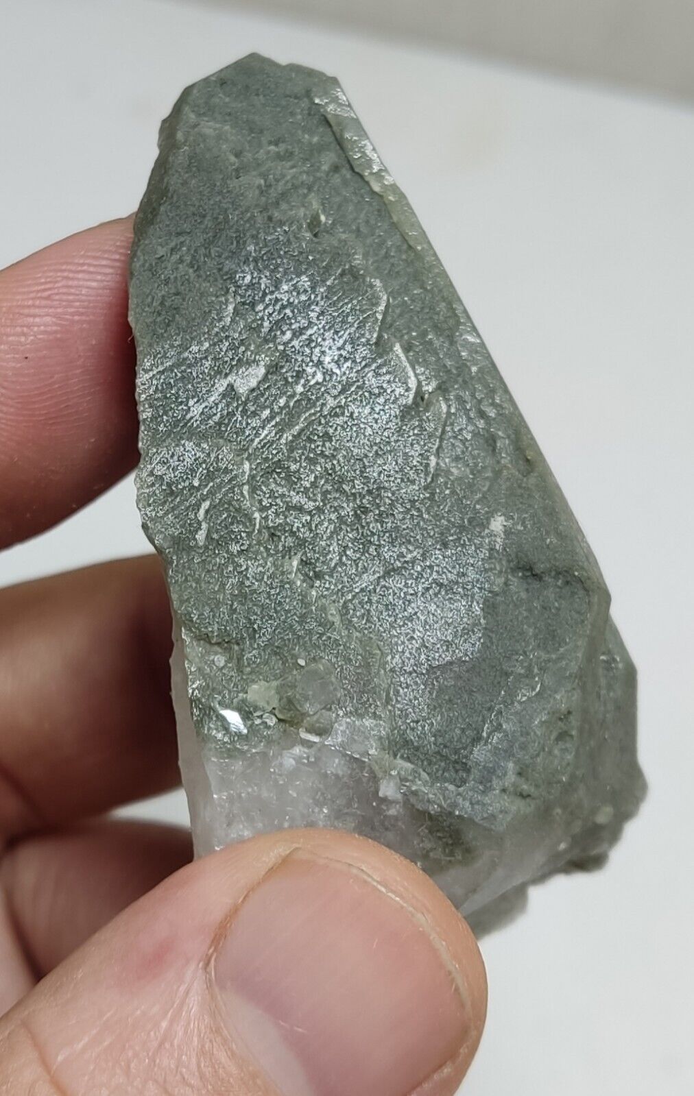 An Aesthetic Natural beautifully terminated Chlorite Quartz specimen 69 grams