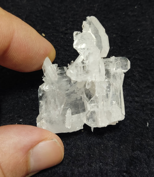 An Aesthetic terminated faden Quartz crystal specimen 18 grams