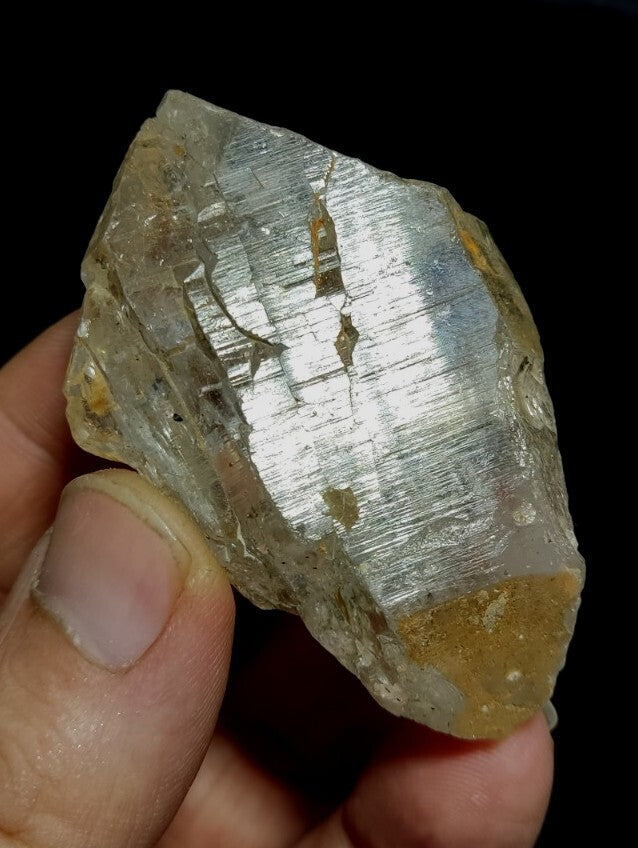 Double terminated Quartz Crystal High Altitude Patterns 94 grams