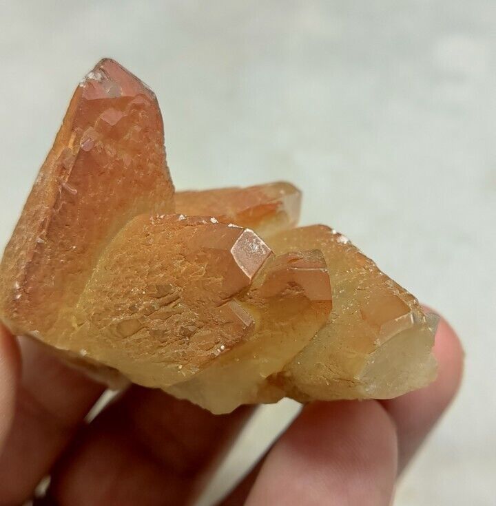An Aesthetic Naturally terminated specimen of dogtooth calcite 93 grams