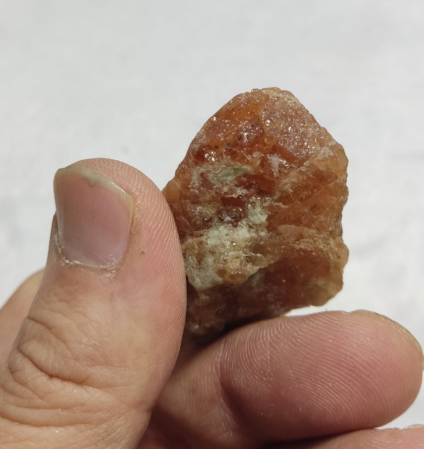 50 grams rough specimen of hessonite garnets