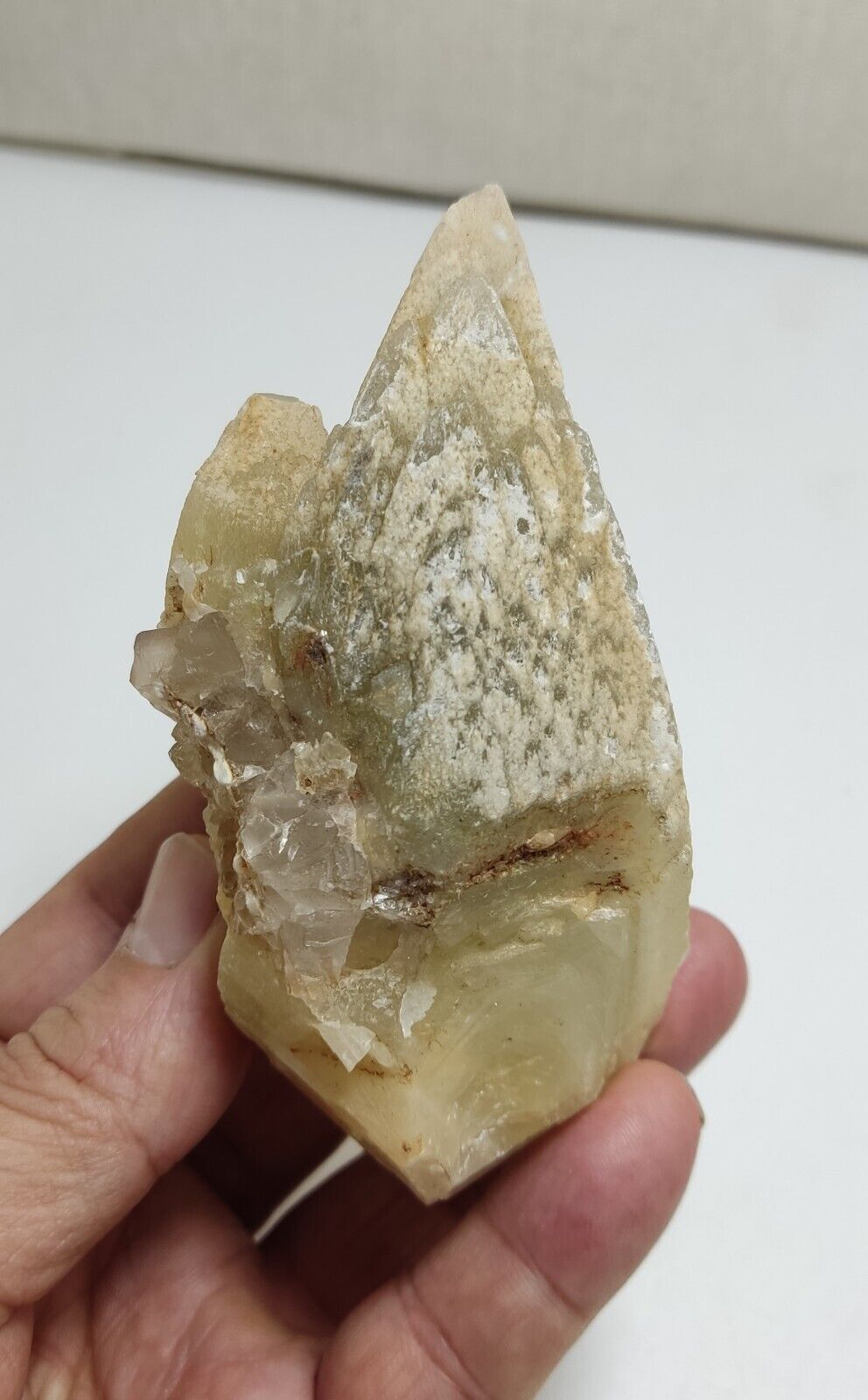 A very Aesthetic Natural beautifully terminated Calcite crystal 304 grams