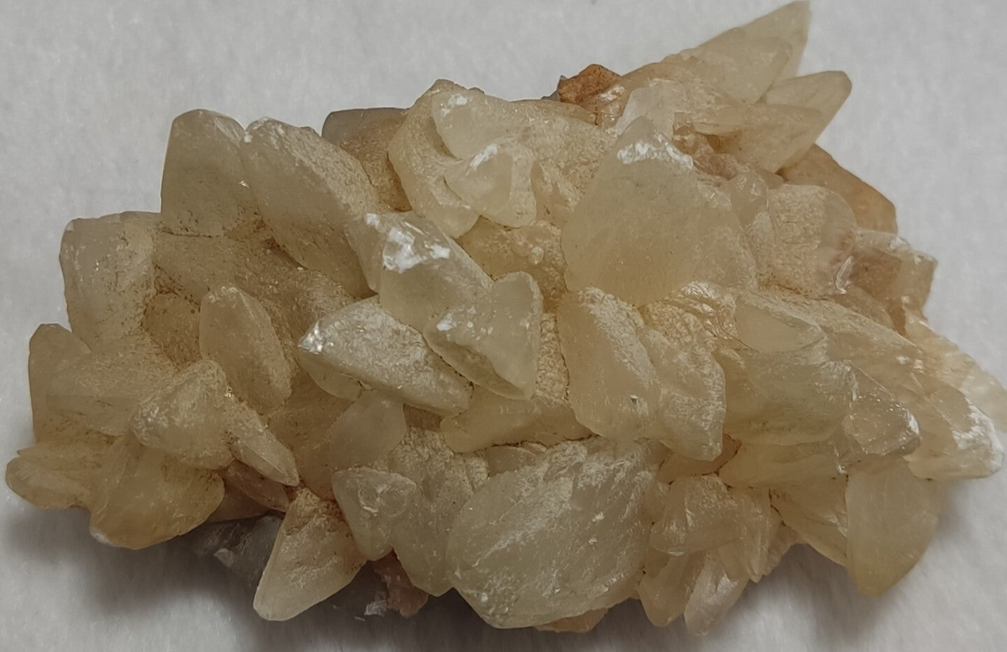 An Aesthetic Naturally terminated specimen of dogtooth calcite 252 grams