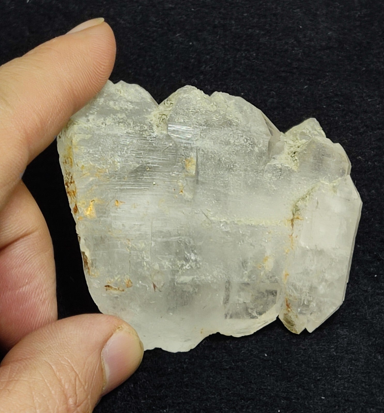 An Aesthetic terminated faden Quartz specimen 117 grams